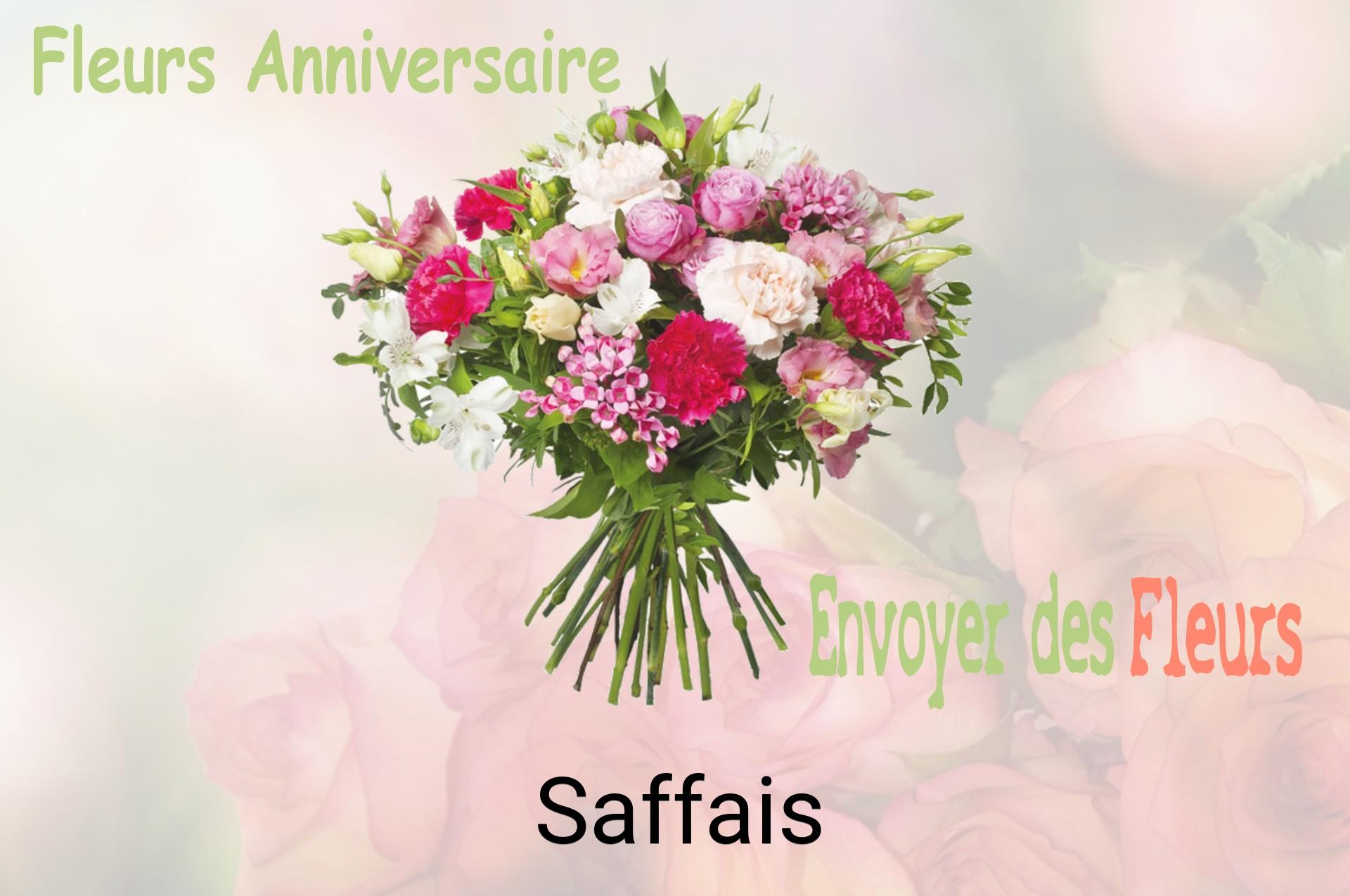 Bouquet de fleurs d’anniversaire livré à Saffais