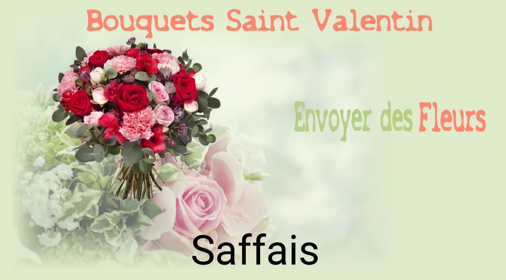 Roses de Saint-Valentin livrées à Saffais